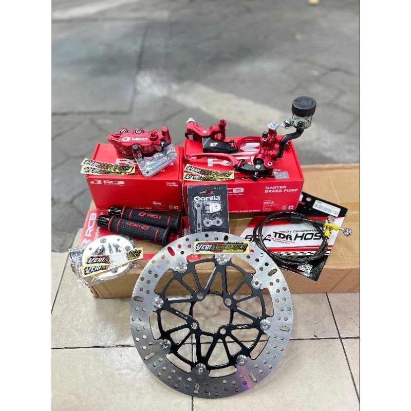 Paket pengereman RCB rx king pnp shock ninja