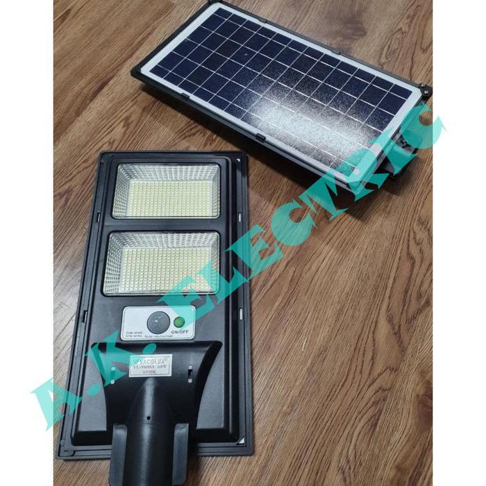 Velvet.Dreams Lampu jalan PJU Solar Cell Vacolux 60W 60Watt 60 Watt - Kuning TERLARIS