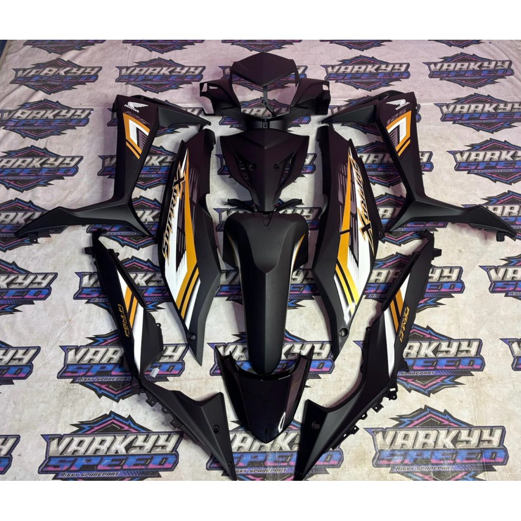 full set body halus kasar supra x 125 fi injeksi 2015 2016 2017 2018