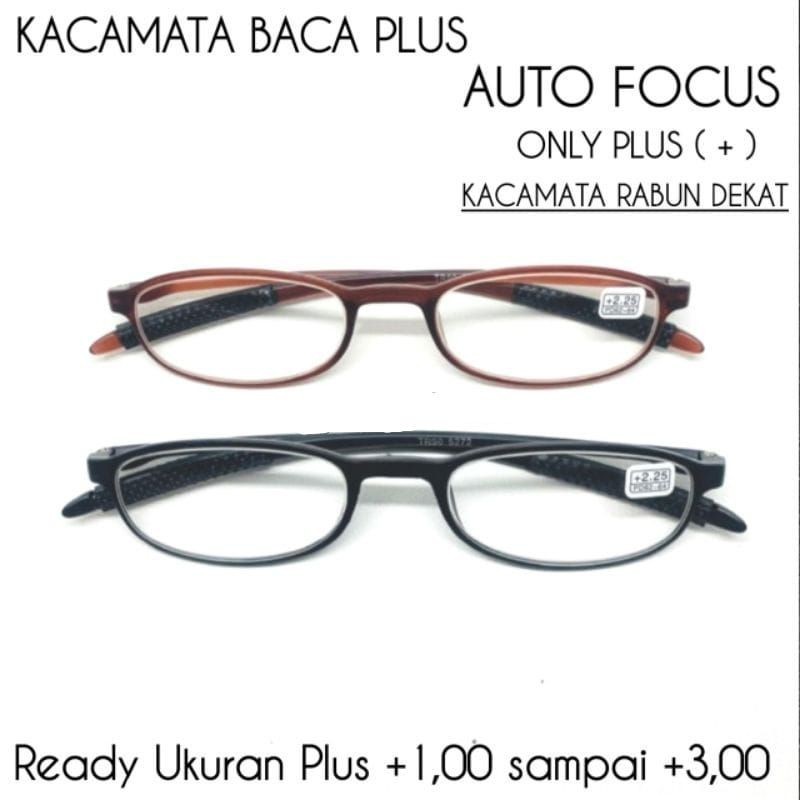 KACAMATA PLUS(+) LENTUR KACAMATA BACA AUTO FOCUS  KACAMATA ELASTIS (+) PRIA+WANITA