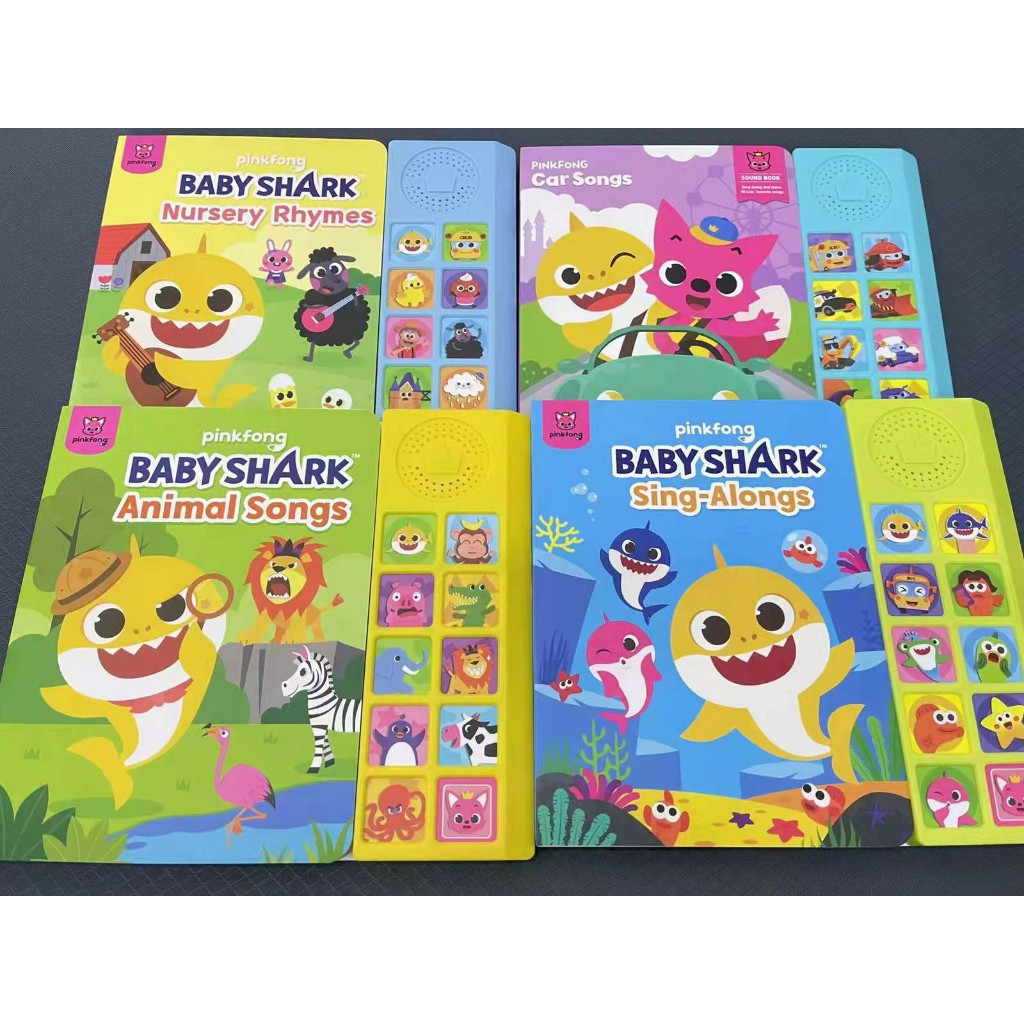 Pinkfong Baby Shark Music Book Board Interaktif