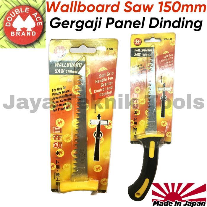 Gergaji Wall Board 150 mm Panel Dinding Double Ace Plaster Board Foam