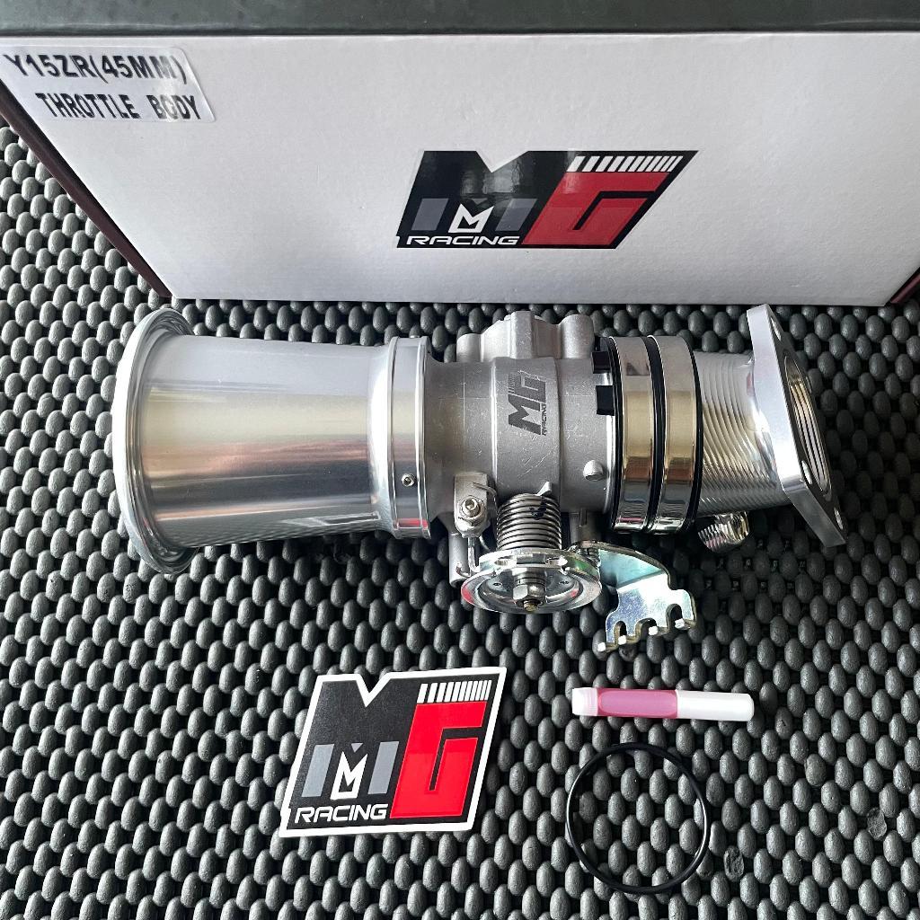Throttle Body Koin Mx Vixion R15 full set intake cnc Velocity MG Racing 32 34 38 40 42 45