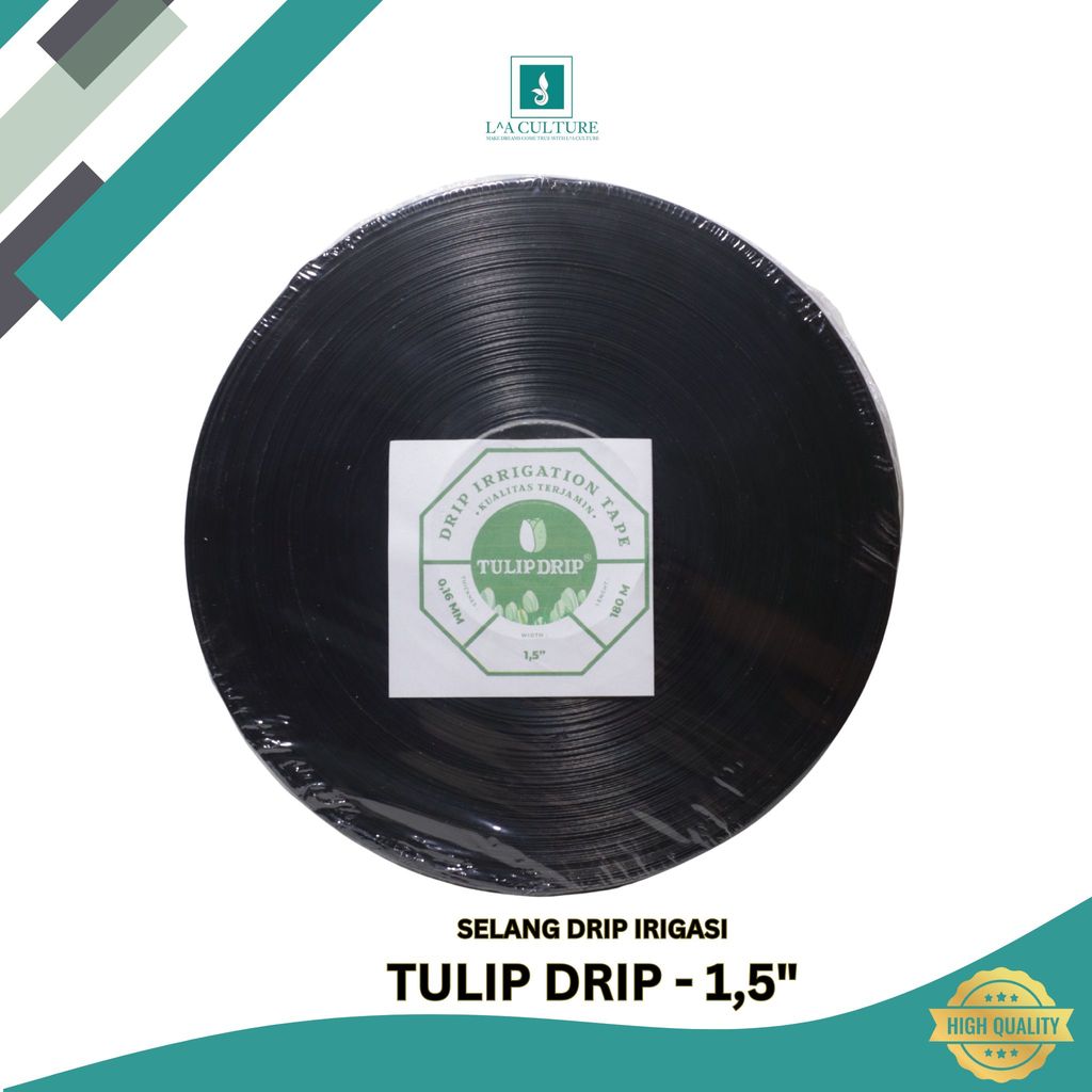 Selang Drip Irrigation Tape - Tulip Drip 1,5 inch ( Roll )
