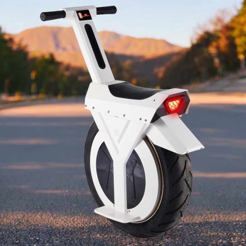 60V 500W 20KMH Big Single Fat 17inch Tire Electric Unicycle One Wheel Self Balancing Scooter for Sal