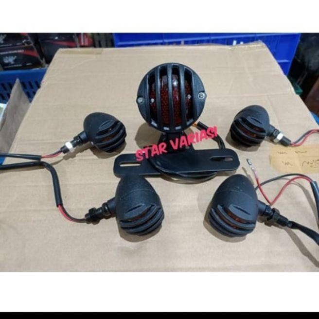 [GM] paket lampu motor custom MOTOR CUSTOM Paket Tangki Motor