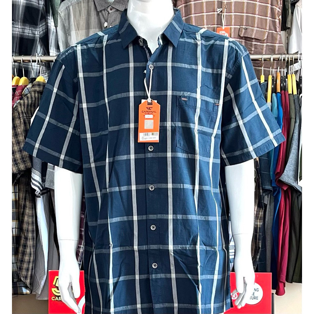 R. KEMEJA PRIA CARDINAL JUMBO/ KEMEJA CARDINAL CASUAL ORIGINAL PRIA