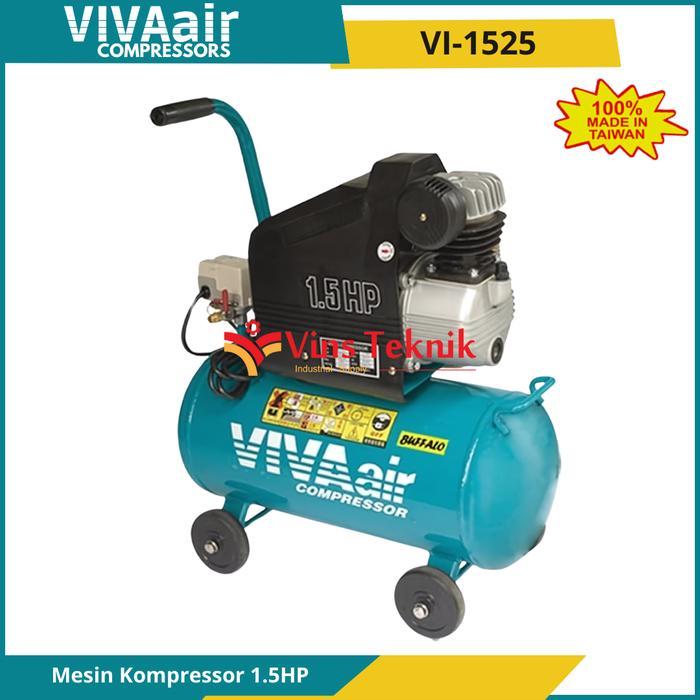 MESIN KOMPRESOR VIVA AIR BUFFALO 1.5HP VI-1525
