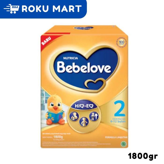 Nutricia BEBELOVE 2 1800 g / Susu Bebelac 2 1800gr / Bebelove Susu bayi 6-12 bulan