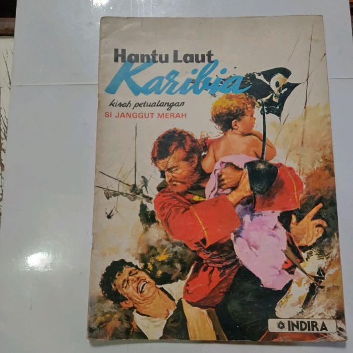 Komik Lawas SI JANGGUT MERAH - HANTU LAUT KARIBIA