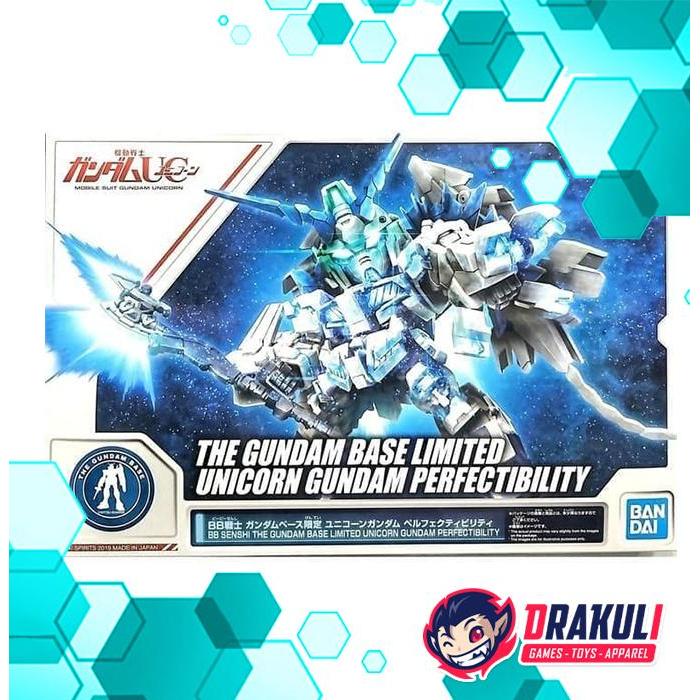 Drakuli Hobbies BANDAI Plamo SD The Gundam Base Limited Unicorn Gundam Perfectibility
