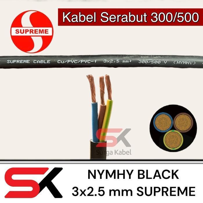 SPARKLUX NYYHY 3x2.5 mm SUPREME / KABEL SERABUT 3x2.5 / NYYHY 3 x 2.5 mm SP