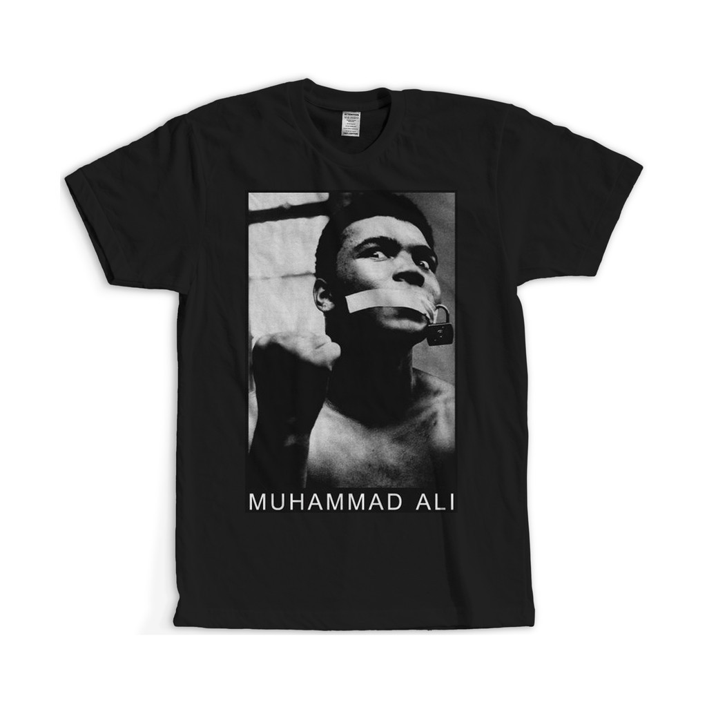 KAOS MUHAMMAD ALI |   Tinju |   TERBAIK |   KAOS TOKOH |   TINJU |   ALAT TINJU baju pria - COD