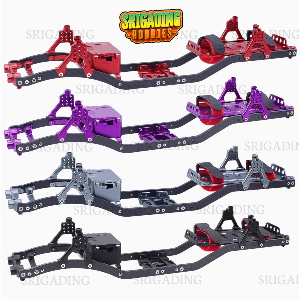 SCX10 Carbon Chassis Frame Kit for Axial SCX10 Wheelbase 313mm