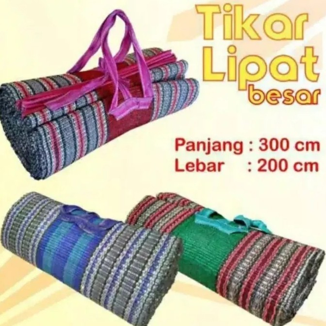 PROMO Tikar hajatan Premium Non Sambungan / Tikar Hajat / Tikar Anyaman / Tikar Jadul / Tikar Lipat