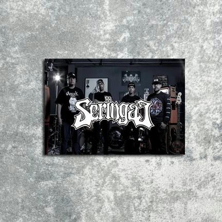 Big Salle !!! Poster Musisi Band Seringai