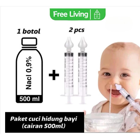 2 alat cuci hidung bayi/peralatan cuci hidung/10ML