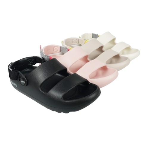 LUOFU Sendal Kokop Tali Belakang Eva Wanita E6231-B2TL [i] Luofu Import