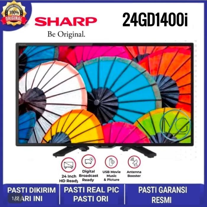 tehstore34 SHARP 24GD1400I / 2T-C24GD1400I 24 inch HD DIGITAL TV Series TERLARIS