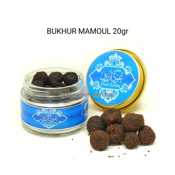 Bukhur mamoul Bulat 20gr Dupa Buhur Wangi 20 Gram Pewangi - OUD AZRAQ