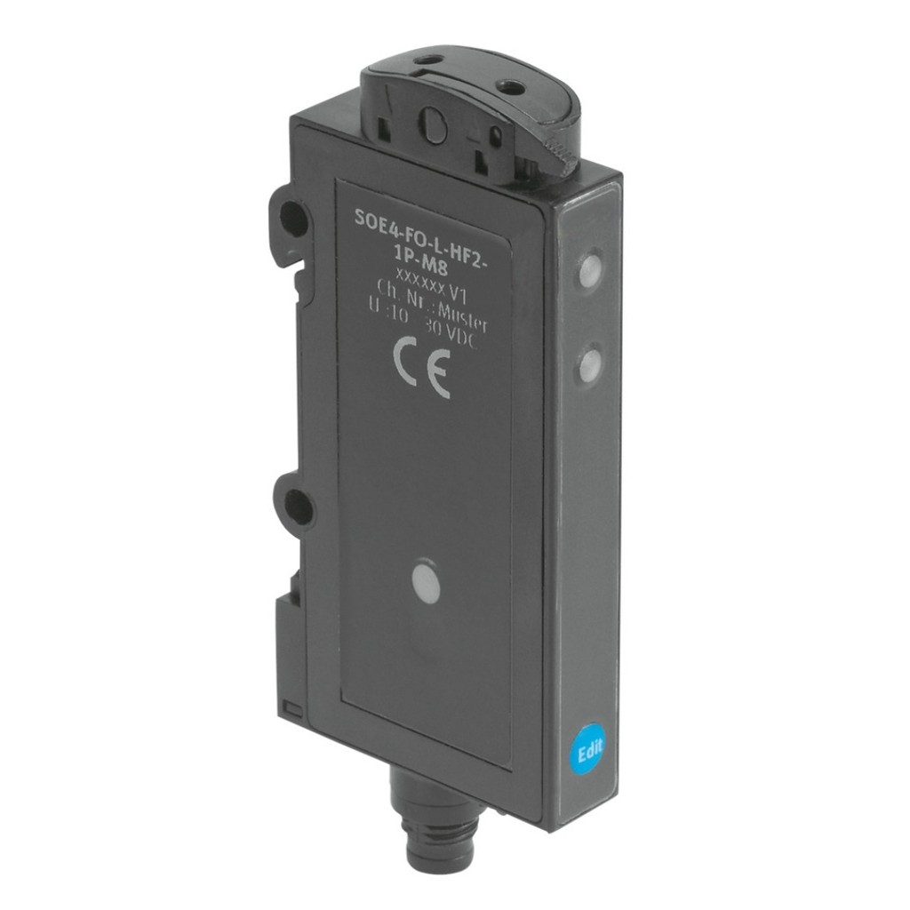 Fibre-Optic Unit SOE4-FO-D-HF2-1NU-K 552802 SOE4-FO-D-HF2-1P-M8 552799 SOE4-FO-L-HF2-1P-K 552795 FOR