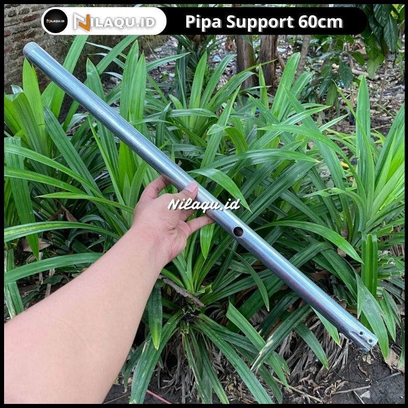 Pipa galvanise support penangkal petir rumah 60 cm anti petir rumah