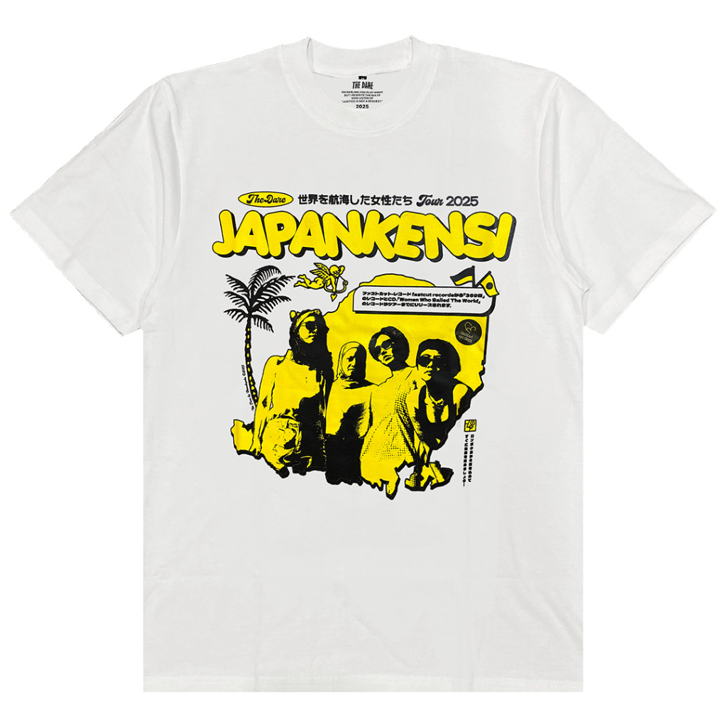 Tshirt THE DARE - JAPANKENSI TOUR 2025 *Broken White | The Dare Official Merchandise