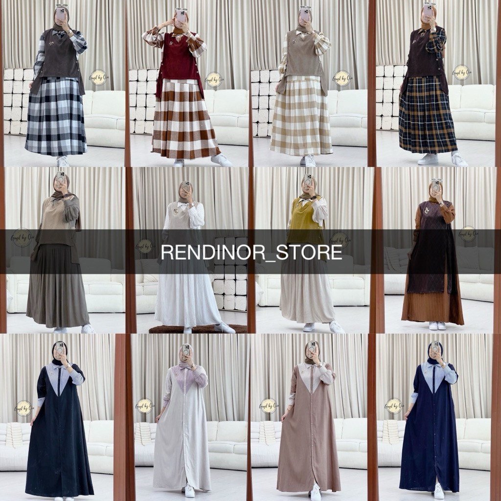 GAGIL CANTIKA SANDRYANA ZALYKA GAMIS DRESS BY OVA