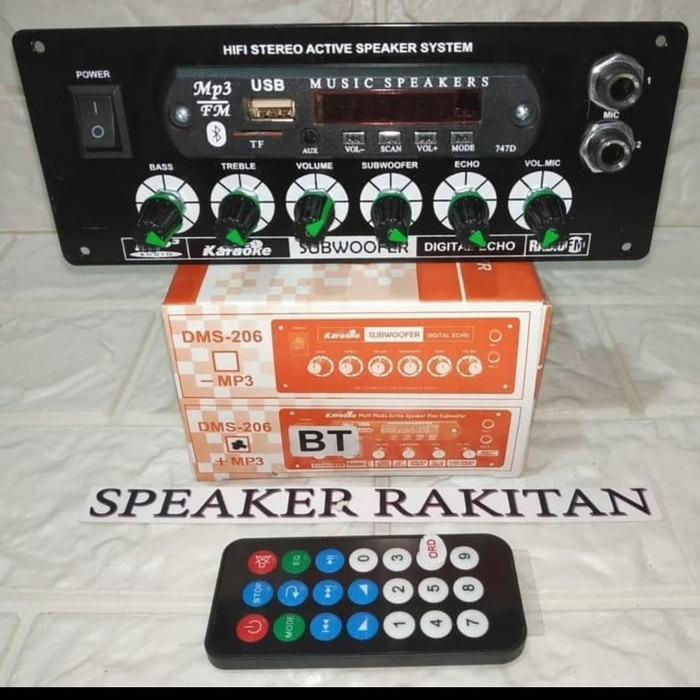 Kit Platinum DMS-206.X plus MP3 bluetooth / DMS206x mp3 / DMS 206 x