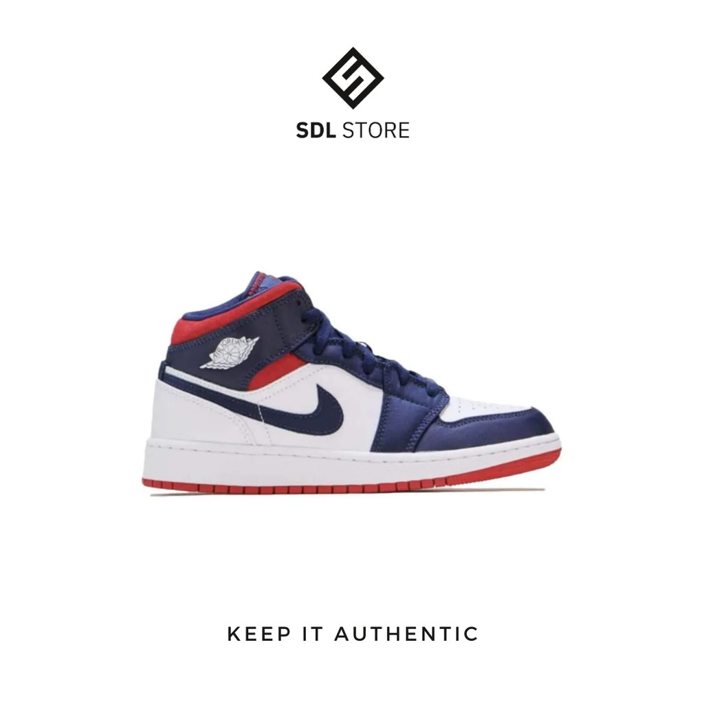 Air Jordan 1 Mid SE USA (GS)
