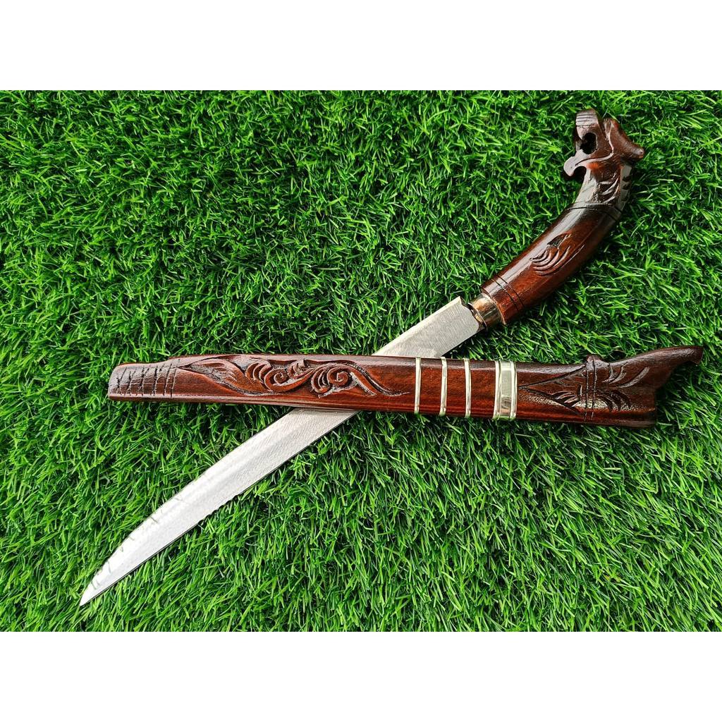 Golok Sembelih Gagang Macan / Golok Barlen Simpai / Pisau Gagang Macan