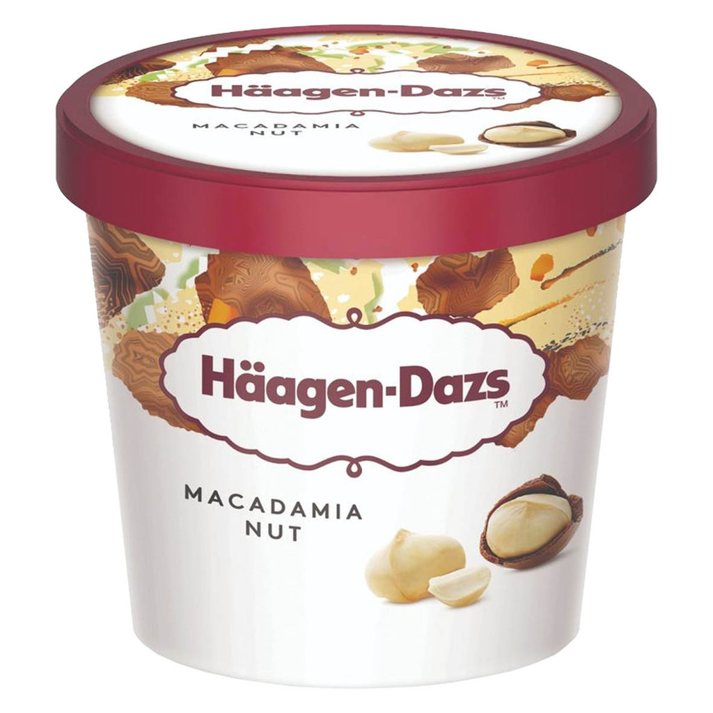 HAAGEN DAZS MACADAMIA NUT 100ML