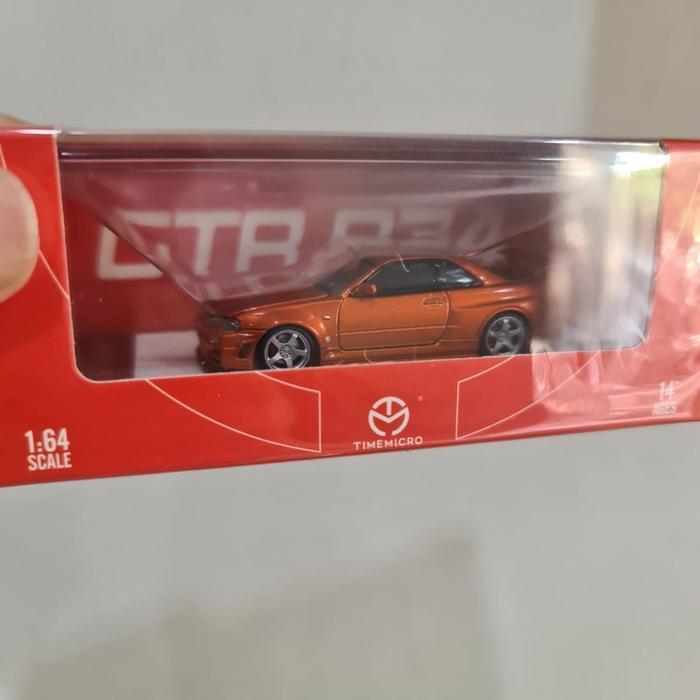 Nissan skyline gtr r34 open hood Time micro - Kuning