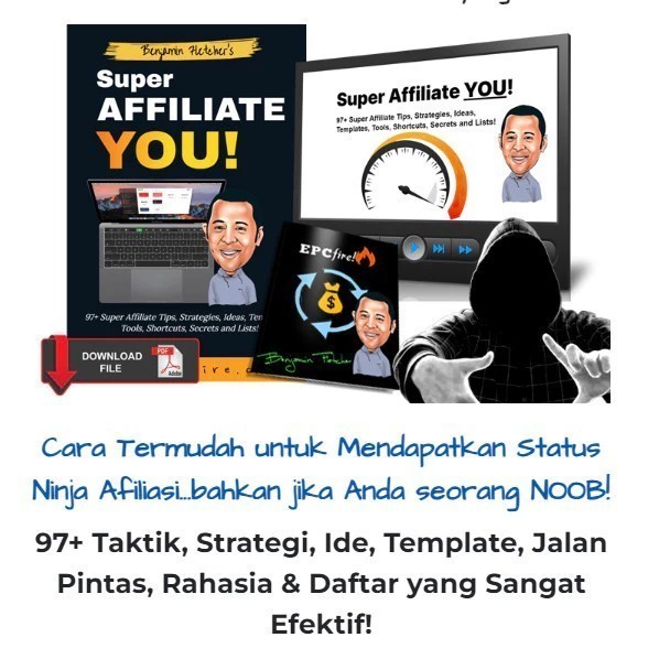 Super Affiliate You - 97+ Taktik, Strategi, Ide, Template, Jalan Pintas