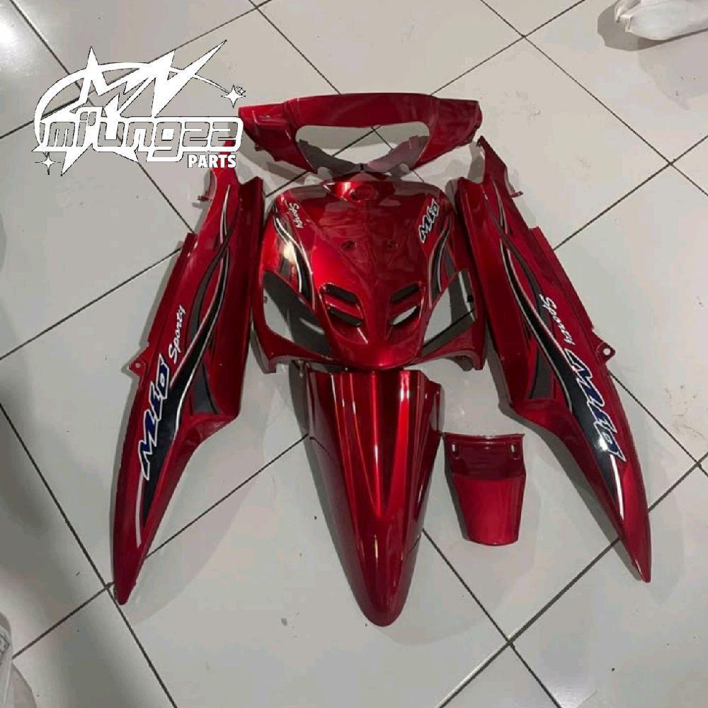 Full body halus mio sporty striping selendang - body mio lama mio sporty