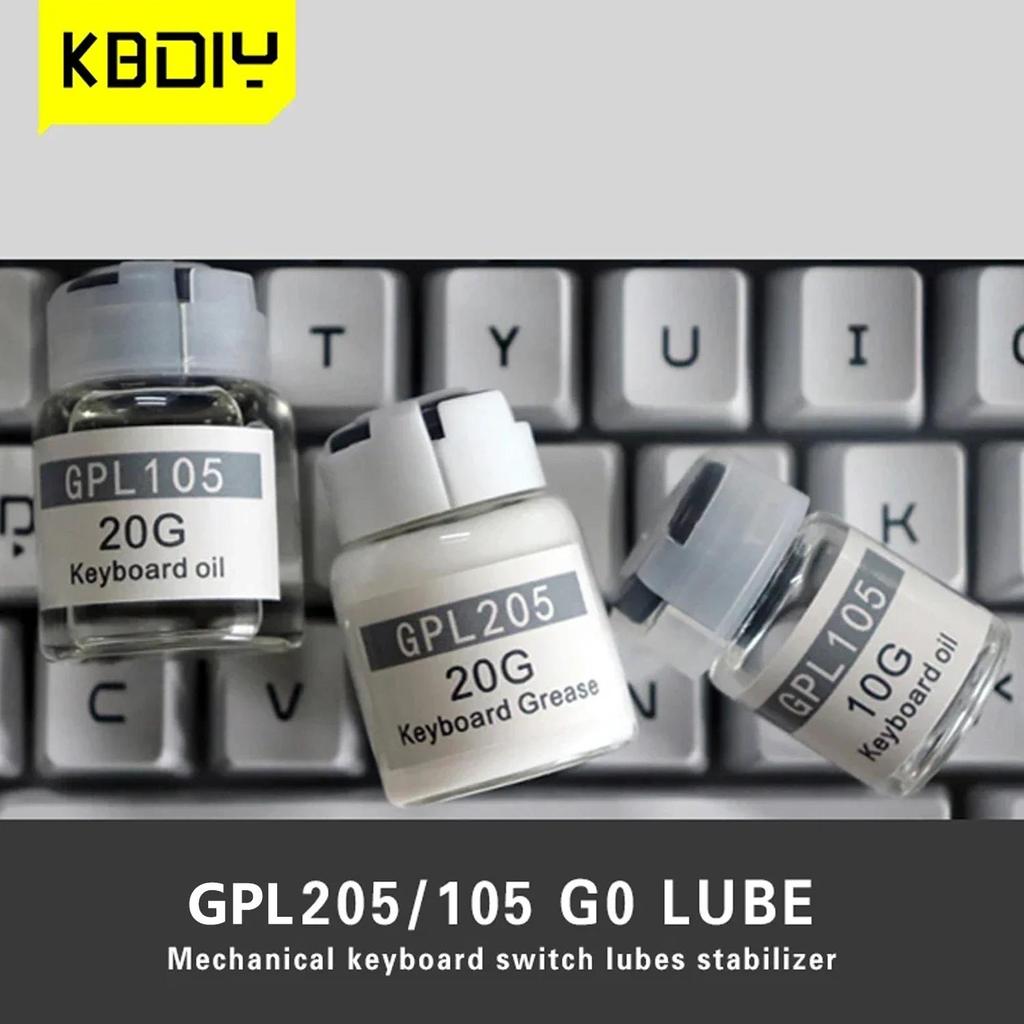KBy Swites Lube Grease Oil GPL105/205 Y Meanical Keyboard Keycaps Swit Stabilizer Lubricant For GK61