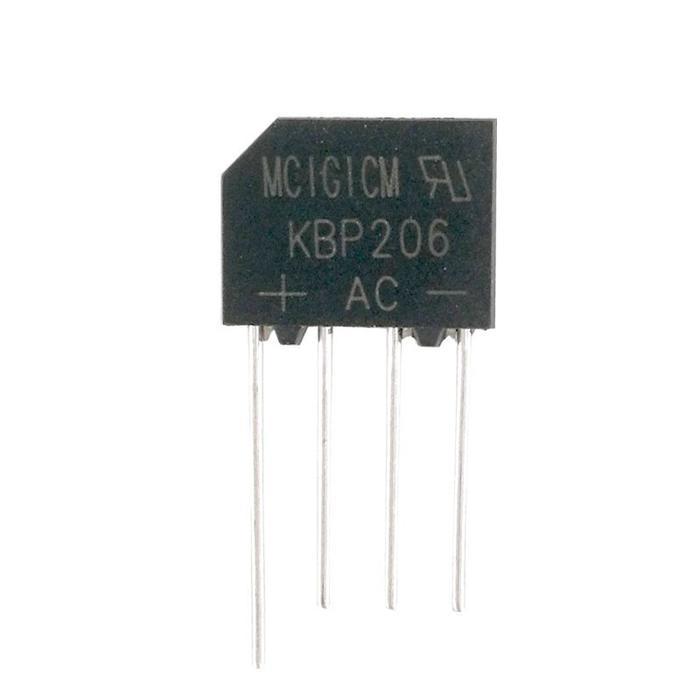 KBP206G KBP206 2A 600V Dioda Bridge