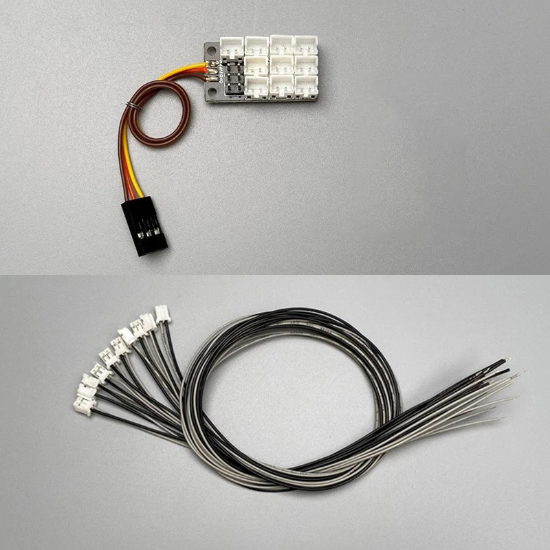 RC Truck Light Group Expansion Board 4 in 1 PH2.0 Extension Module for 1/14 Tamiya Tipper SCANIA 770