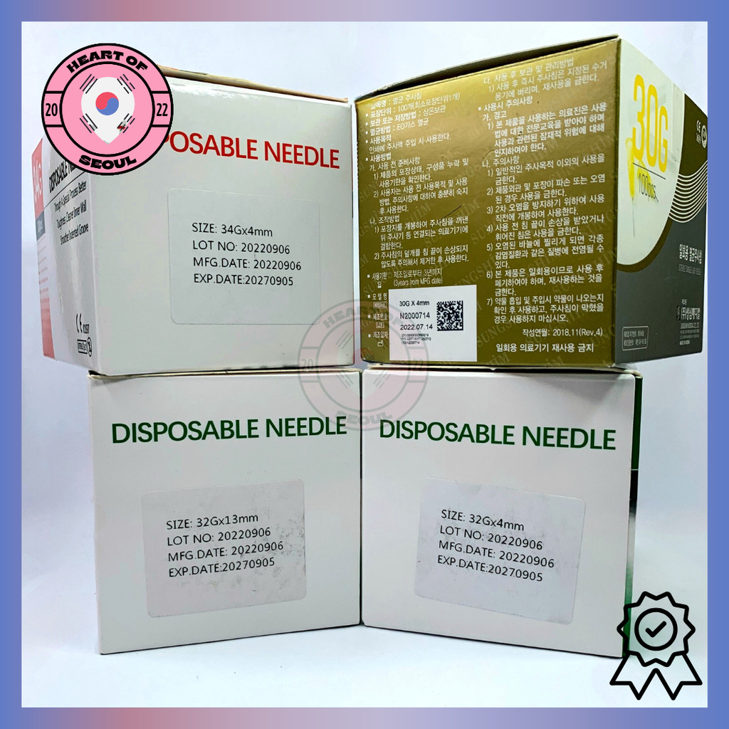 Jarum Meso 30G 32G 34G -Ecer