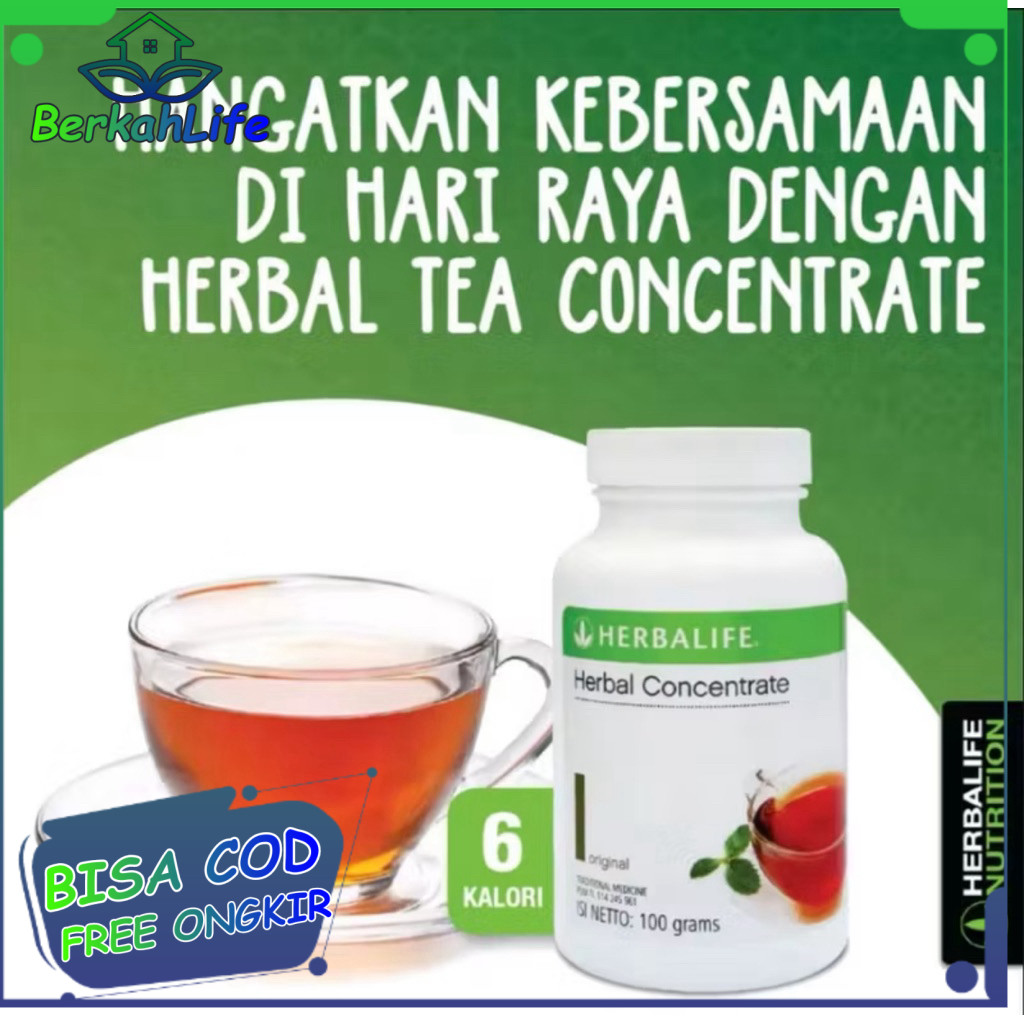 Herbalife Original  Teh Instan Penurun Berat Badan Teh Diet Herbalife Thermo Teh Concentrate Origina