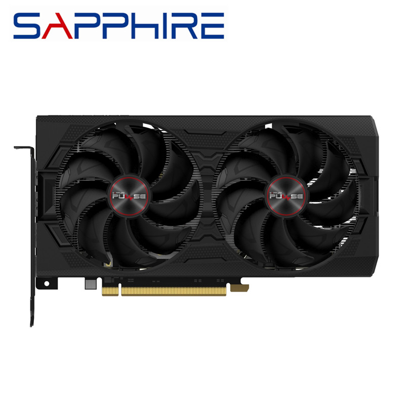 Used SAPPHIRE RX 5500XT 5500 XT 8GB Graphics Card GPU Radeon RX5500 RX5500XT Video Cards Desktop PC 
