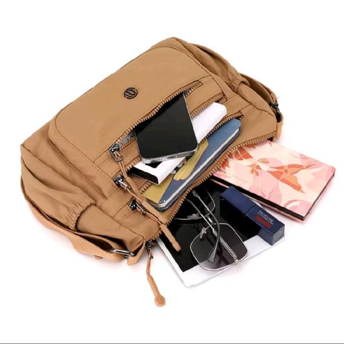 TAS SELEMPANG WANITA CHIBAO IMPORT MODEL KOREAN TERBARU - Hitam