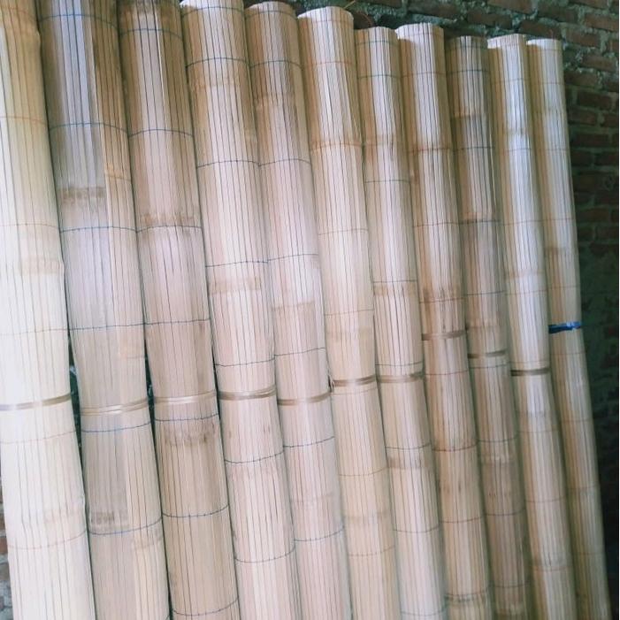 Tirai Bambu gulung rumah penghalang sinar matahari tirai gulung Tirai out door kere bambu kere gulun