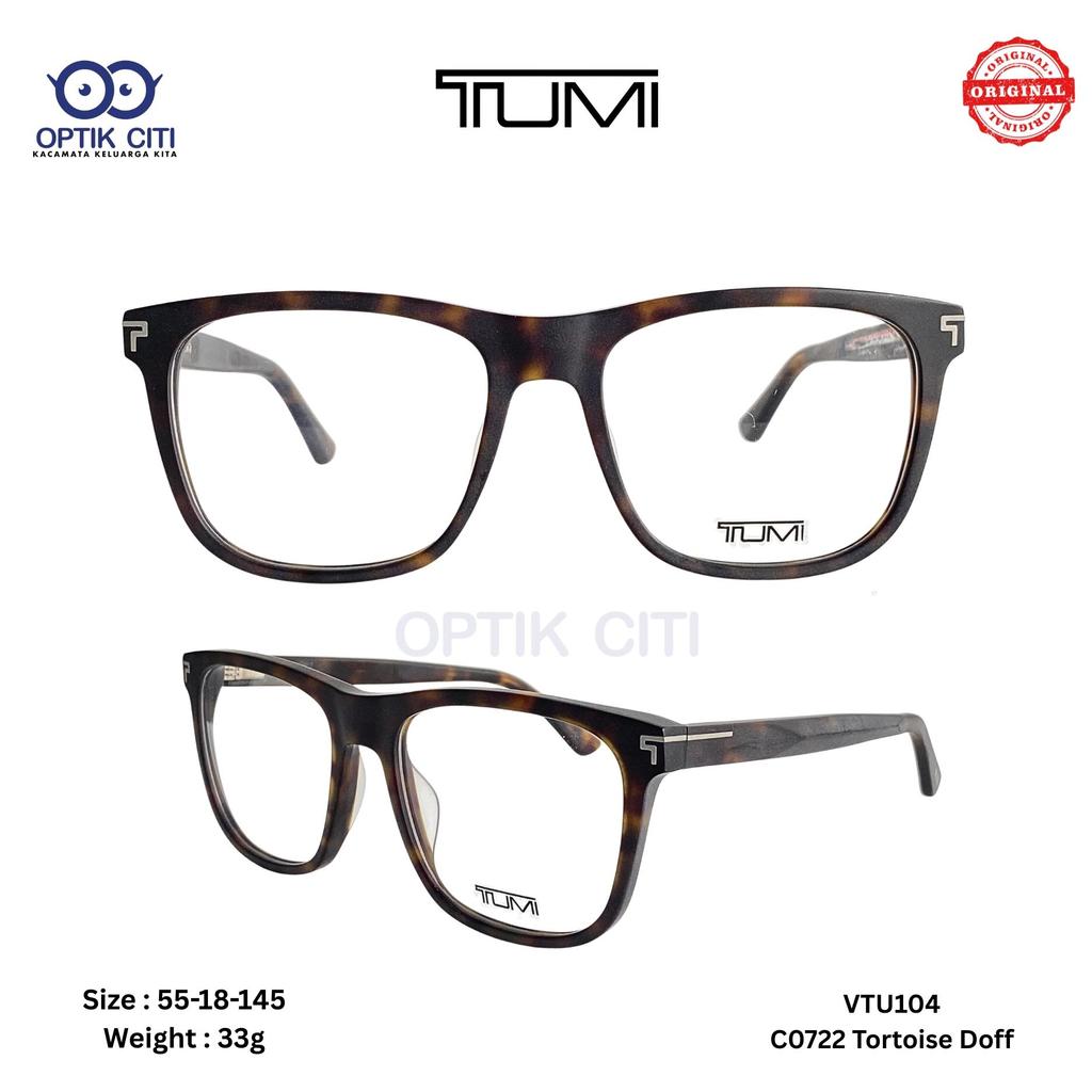 Frame Kacamata Pria Wanita Tumi VTU 104 Original Made in Japan