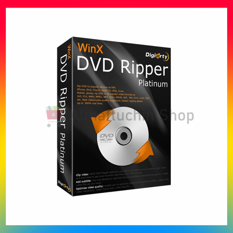 License WinX DVD Ripper Platinum 2022 Lifetime