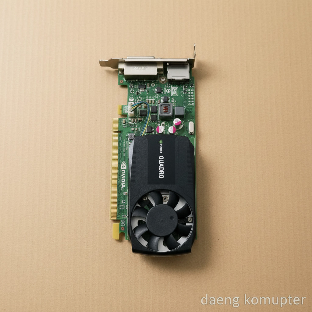 VGA Card PC Desain Nvidia Quadro K620 2 GB 128 Bit DDR3 Profil PC Mini