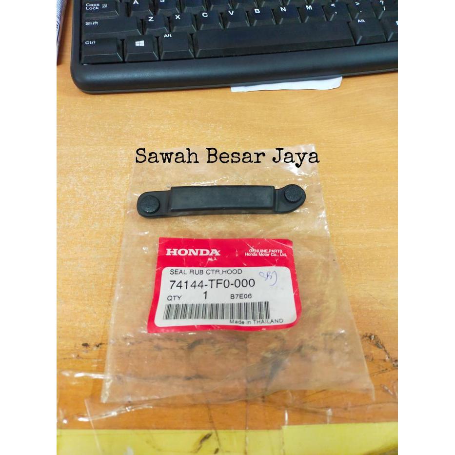 Karet Seal Kap Mesin Tengah Depan Honda Jazz S RS GE8 2008 2009 2010 2011 2012 2013 Original PASSS
