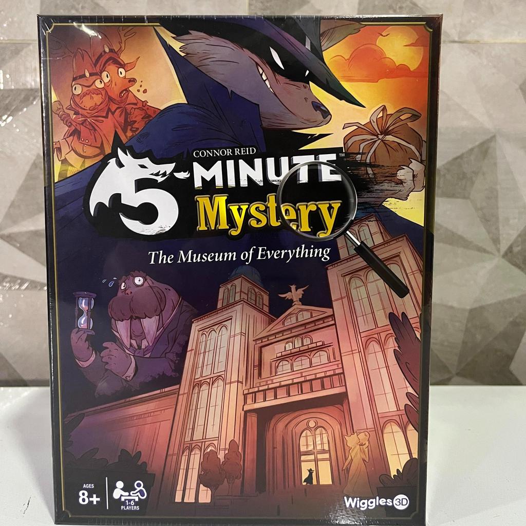 5-Minute Mystery The Museum of Everyting Board Game