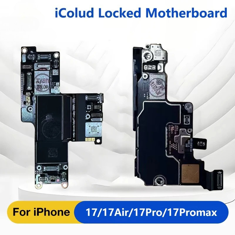 ID Motherboard ICloud Lock for IPhone 17 17AIR 17Pro 17PROMAX Swap Practice Logic Board Complete Pow