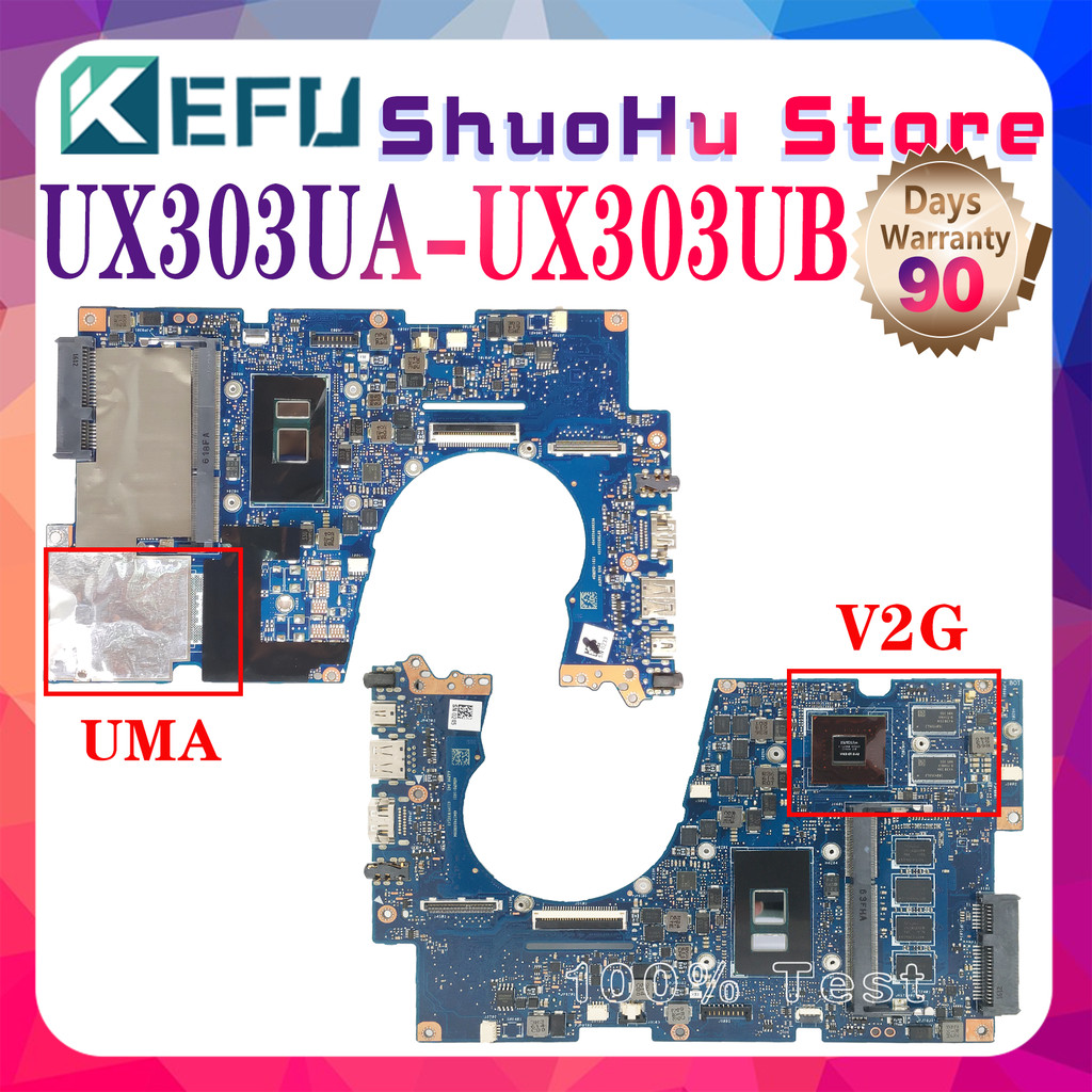 KEFU UX303UA UX303UB Mainboard For ASUS UX303 UX303U U303UB U303UA BX303UA Laptop Motherboard RAM:4G